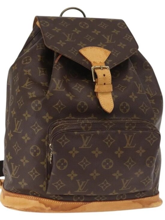 LOUIS VUITTON Monogram Montsouris GM Backpack M51135 LV Auth 158758 main image 2